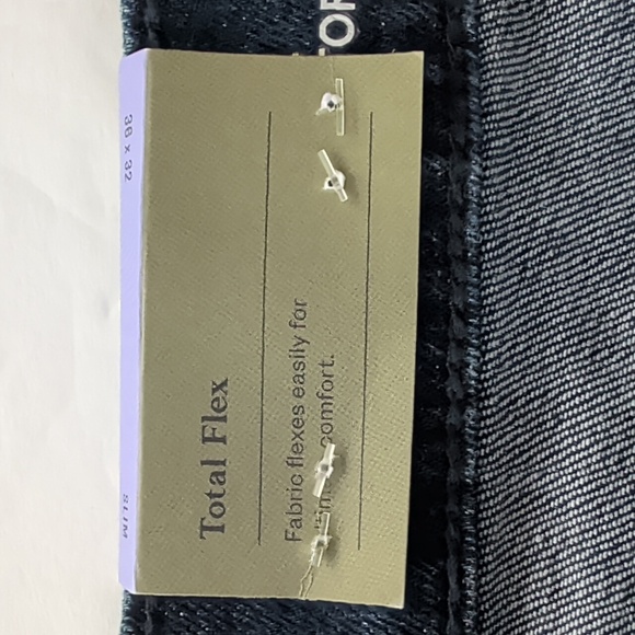NWT Goodfellow & Co. Slim Total Flex Denim Jeans W36 x L32 Dark Wash Blue - Picture 4 of 15